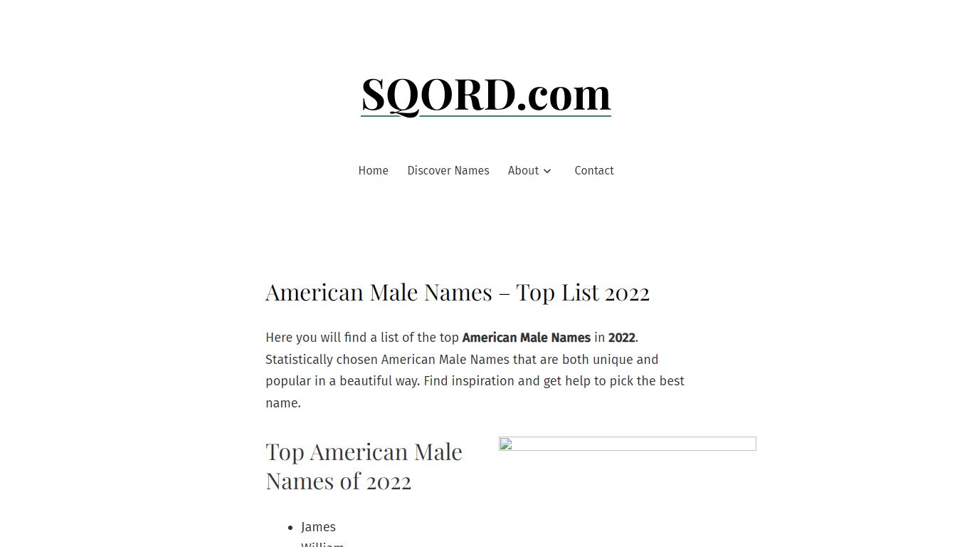 American Male Names - 100% Best Names 2022 - SQORD